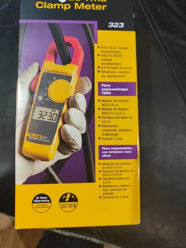 Fluke 323 clamp - meter,, 400